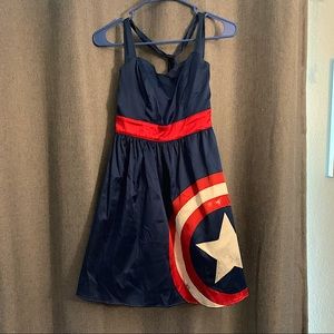 Captain America marvel dress! Cosplay/disneybound